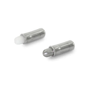 Stainless steel plunger - GN 614.4  - ELESA - spring