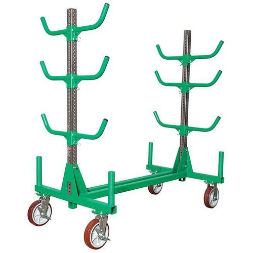 Handling cart - 553 - GREENLEE - steel / multipurpose / stackable