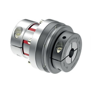 Friction torque limiter - ECPD series - ENEMAC - compact / with elastomer couplings