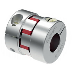 Jaw coupling - EWD Series - ENEMAC - zero-backlash / flange