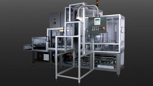 High level infeed palletizer - PSO - IEF-Werner GmbH - continuous-motion