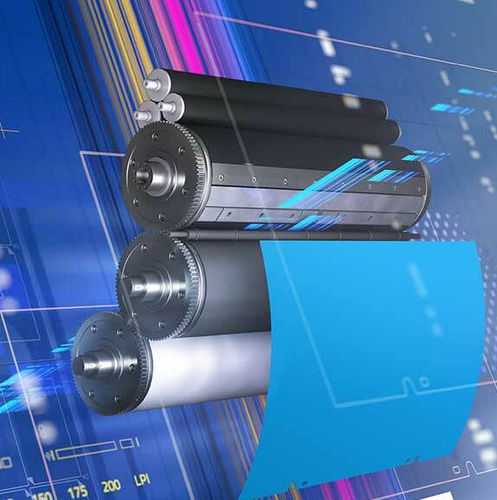Thermal offset plate - Energy Verve - ECO3 - anodized aluminum / grained aluminum / negative working