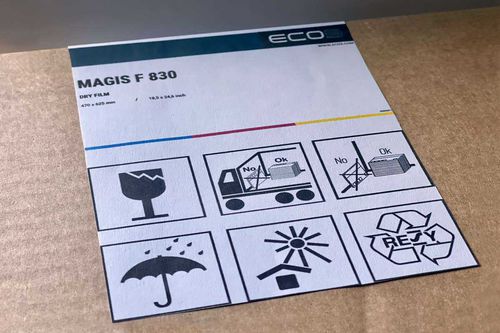 Laminating film - MAGIS F 830 - ECO3 - laminated / PET / for the printing industry