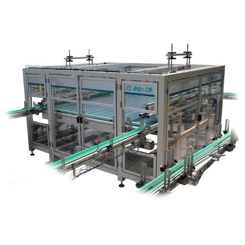 Conveyor accumulating table - AND & OR - blow molding industry / for bottling industry / for the packaging industry