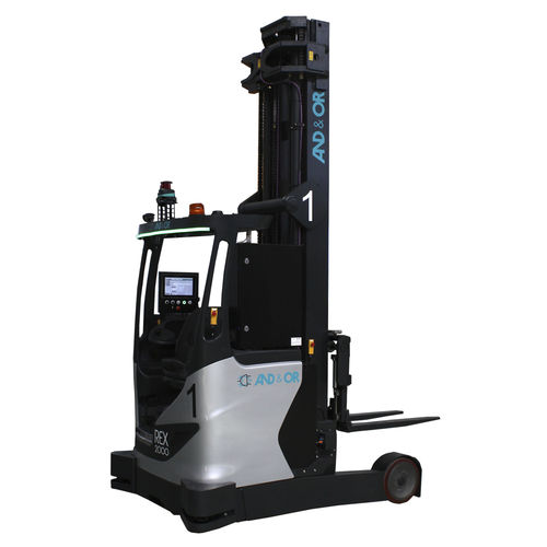 Pallet AMR - AMR-R-REX2000 - AND & OR - for warehouse / battery-powered / bi-directional