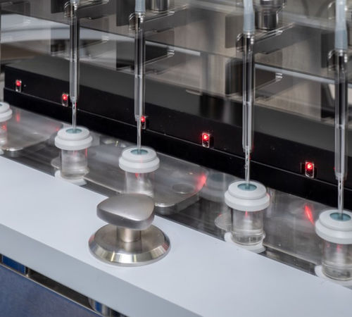 Automated filling line - Crystal PX - Aseptic Technologies - vial / for liquids / for the pharmaceutical industry