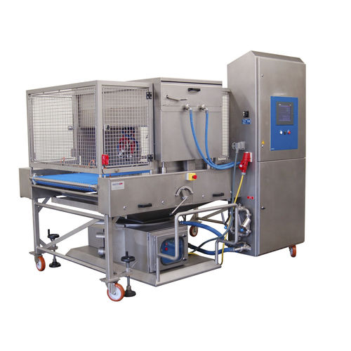 Mobile spray unit - Bakon B.V., food equipment - pneumatic / automatic / oscillating