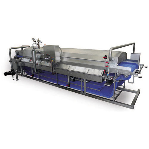 Vegetable blancher - BC - Cabinplant A/S - for the food industry / continuous water cooling / belt