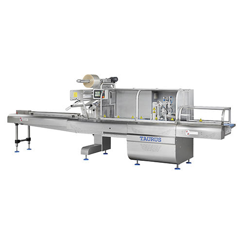 Automatic packaging machine - TAURUS 700 E - DELFIN S.r.l. - horizontal / with sealing / flow-pack