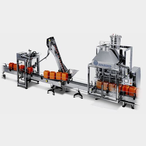 Automatic filler - L4-25000 - EFABIND, S.L. - jug / for viscous products / for liquids