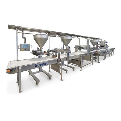 Fully-automatic cake production line - Gorreri S.r.l.