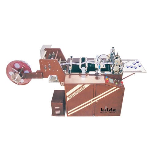 Rotary blade cutting machine - M/S. Hilda Automation  - label / PLC-controlled