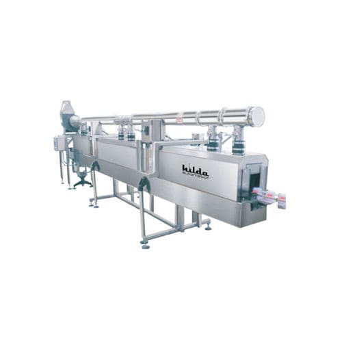Hot air shrink tunnel - M/S. Hilda Automation 