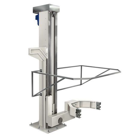 Lifting tipping station - URSUS M - Jeremy Sp. z o.o. - electric / bin / automatic