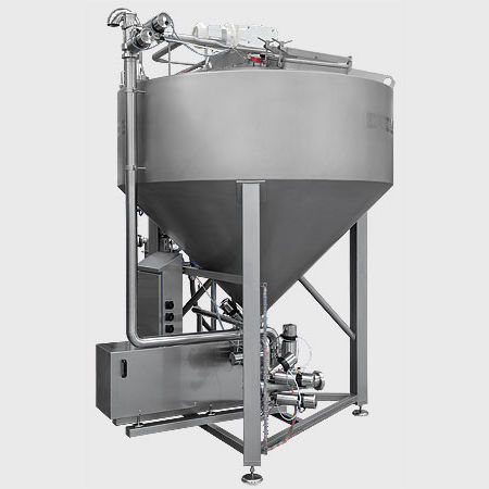 Cylindrical-conical silo - 251 - Karl Schnell GmbH & Co. KG - meat / for the food industry