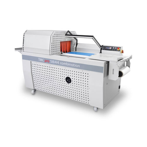 Semi-automatic L-sealer - TMC Pro series - Maripak Packaging Ltd.  - with shrink tunnel