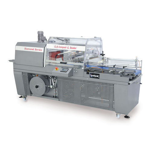 Fully-automatic L-sealer - CLS series - Maripak Packaging Ltd.  - with shrink tunnel