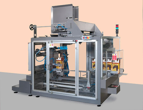 Automatic cardboard box/case erector - MAS 20-9-BIB - MAS PACK - hot-melt glue / bottom sealer / precise folding