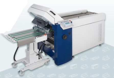 Paper folding machine - prestigeFOLD NET 52 - Mathias Bäuerle GmbH  - electric / automatic / large