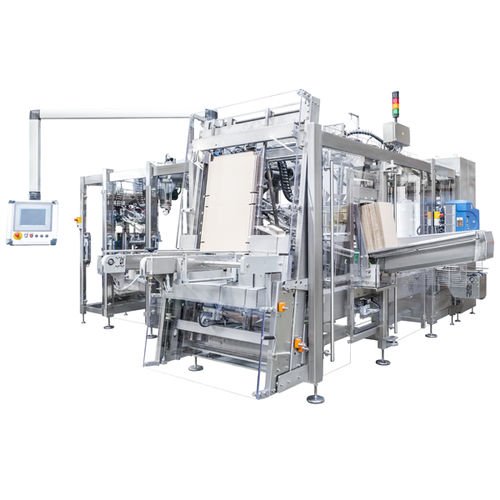 Wraparound case tray packer 3100 s Twinbox sema Systemtechnik