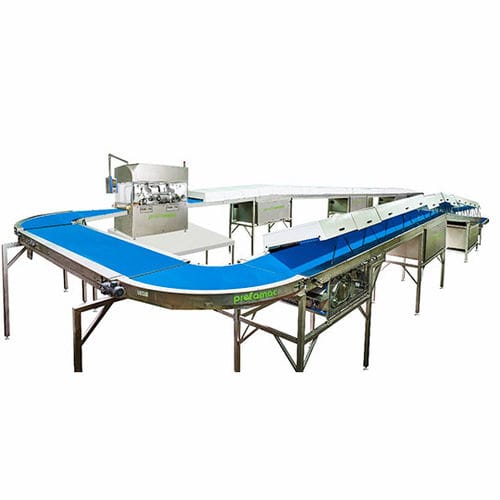 Chocolate cooling tunnel - POWER III - Prefamac Chocolate Machines N.V.