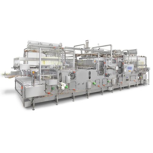 Filling and packaging line for the food industry - TA 66 - Robot Food Technologies Germany GmbH