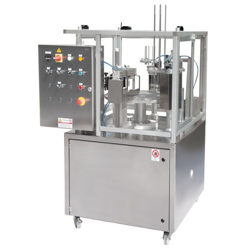 Automatic filling and sealing machine - RPC series - Rotopack S.r.l. - electromechanical / container / liquids