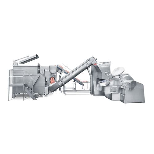 Sausage production line - MRU 1300 / GW 300 / K 754 AC-8 - Maschinenfabrik Seydelmann