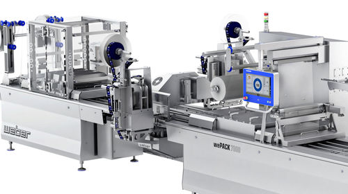 Fully-automatic labeler - weLABEL  - Weber Maschinenbau - for packaging / top / bottom