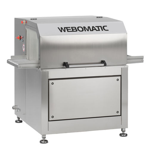 Vacuum dryer - DU series - WEBOMATIC - continuous / cleaning / with belt conveyor