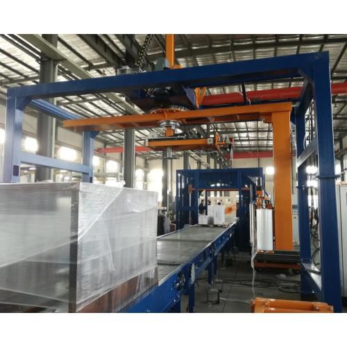 Automatic wrapping machine - R1800FZ-PL - SHANDONG  SINOLION  MACHINERY  CORP  LTD - rotary ring / rotary arm / with mechanic braking