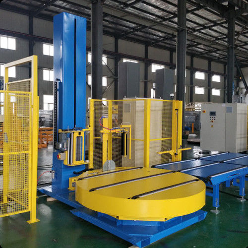 Turntable stretch wrapper - T2000FZ-PL 782 - SHANDONG  SINOLION  MACHINERY  CORP  LTD - automatic / conveyor chain / for milk