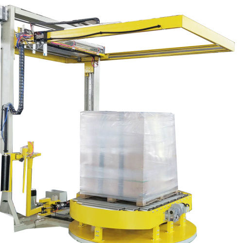 Turntable stretch wrapper - T1800FZ-PL-FM-1800 - SHANDONG  SINOLION  MACHINERY  CORP  LTD - automatic / for the food and beverage industry / for machinery
