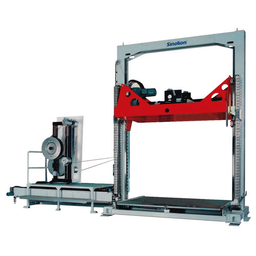 Automatic strapping machine - SKV-1220 - SHANDONG  SINOLION  MACHINERY  CORP  LTD - pallet / for polypropylene straps / 380V three-phase