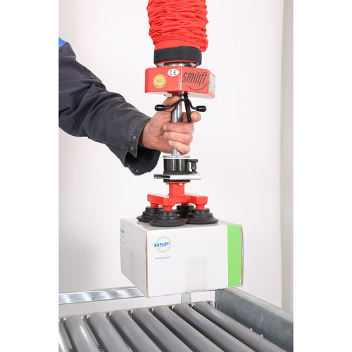 Cardboard box vacuum tube lifter - mini smilift - SMI Handling Systeme GmbH