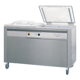 Vacuum packing machine - PLUSVAC 25 - KOMET Maschinenfabrik GmbH - double-chamber / compact