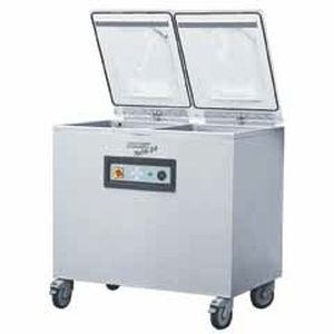 Vacuum packing machine - PLUSVAC 26 - KOMET Maschinenfabrik GmbH - double-chamber / compact