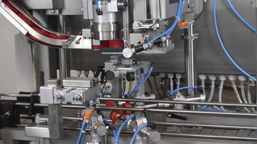 Pneumatic capping machine - GAS-135 - VCG Flüssigkeitsfüllmaschinen GmbH - fully-automatic / beverage / for containers