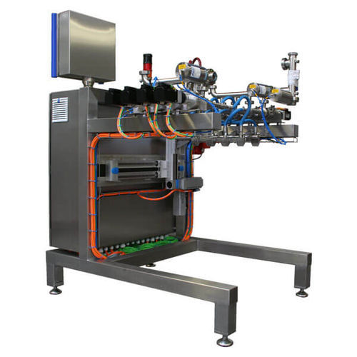 Chocolate depositor - Wiegers Process Innovations - cookies / whip cream / for pastry shops