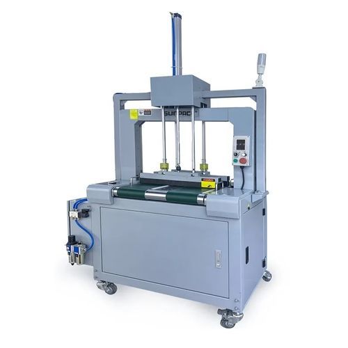 Fully-automatic strapping machine - Q8S-M2P - DONGGUAN XUTIAN MACHINE CO.LTD. - for paper / for the food industry / for the pharmaceutical industry
