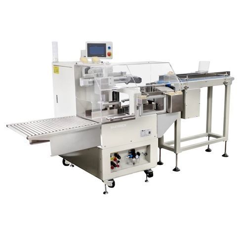 Automatic banding machine - WX05-50MDW1 - DONGGUAN XUTIAN MACHINE CO.LTD. - OPP film / with touch screen / with belt conveyor