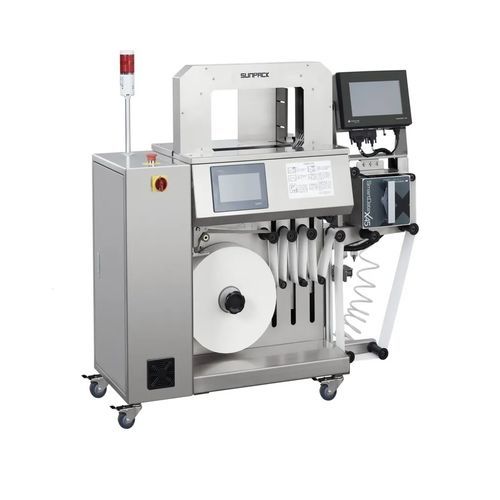 Automatic banding machine - WK06-75C-MRQ - DONGGUAN XUTIAN MACHINE CO.LTD. - OPP film / with printer / for the pharmaceutical industry