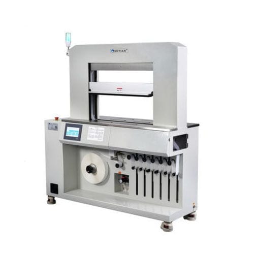OPP film banding machine - WK06-50C1TP-7045 - DONGGUAN XUTIAN MACHINE CO.LTD. - with touch screen / carton