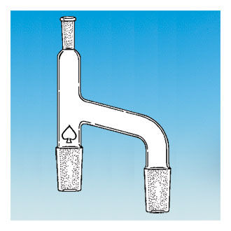 Glassware laboratory adapter - 5085-10 series - ACE GLASS Incorporated - vacuum distillation