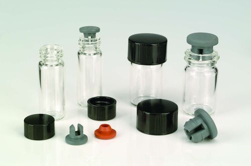 Borosilicate glass vial - 6519 series - SciLabware Limited - clear glass / crimp
