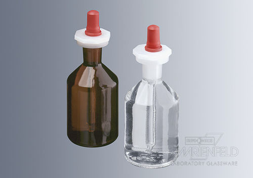 Dropper vial - 50 - 250 ml - Paul Marienfeld GmbH & Co. KG - borosilicate glass / with pipette