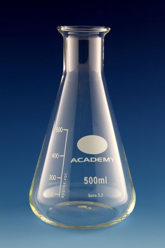 Erlenmeyer flask - 25 - 1 000 ml - Dixon Glass Ltd - borosilicate glass