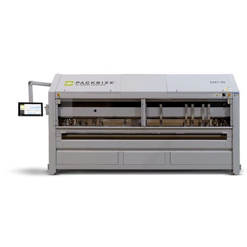 Automatic box making machine - EM7 - Packsize International - corrugated
