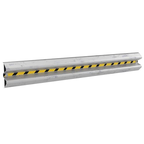 Galvanized guardrail - GR-H2R-WM series - Vestil Manufacturing - steel