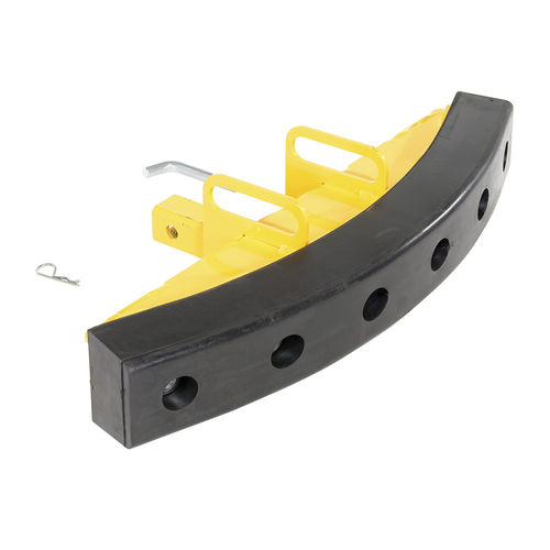Rubber bumper - RPB-2 - Vestil Manufacturing - steel / impact-protection